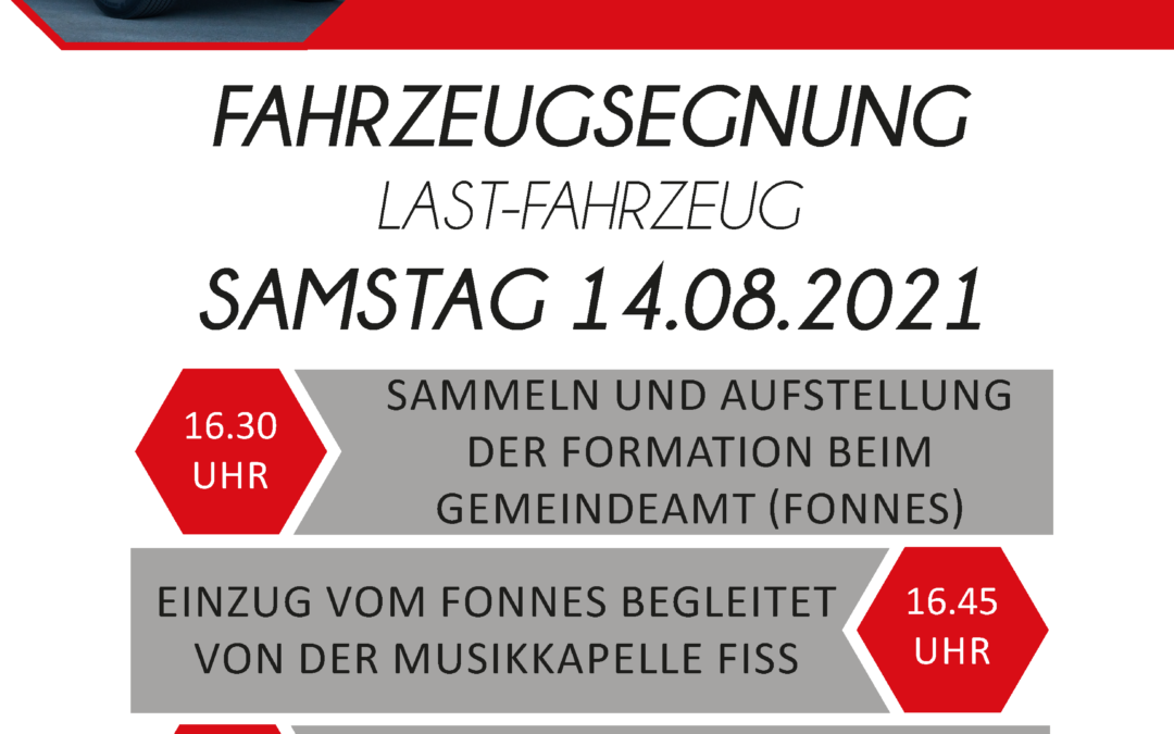 Fahrzeugsegnung LAST und Stroma