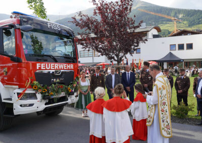 Segnung des Fahrzeuges