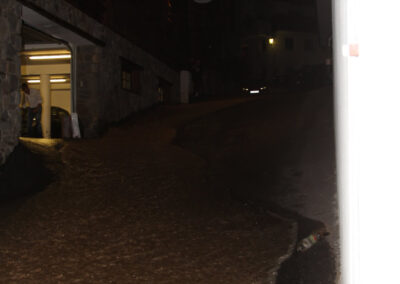 Lage beim Eintreffen