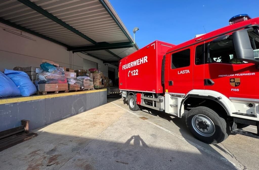 Einsatz 18/22: Landesweite Sammlung – Hilfe für Ukraine