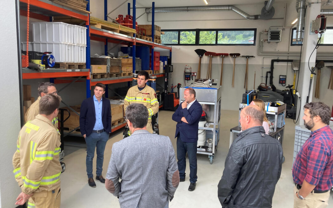 Besuch des LH Stellvertreters Josef Geisler