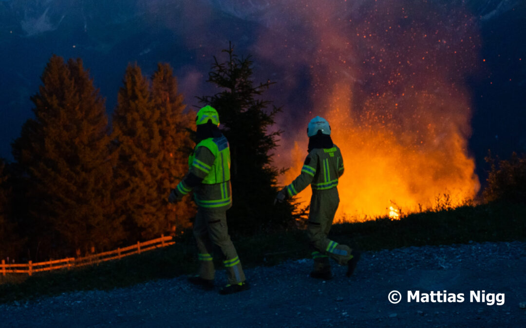 Einsatz 31/22: Brand Wald