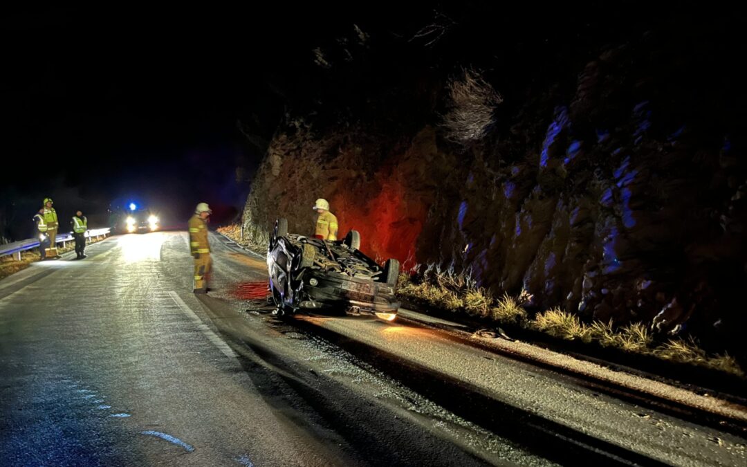 Einsatz 14/23: technische Hilfeleistung nach einem Verkehrsunfall