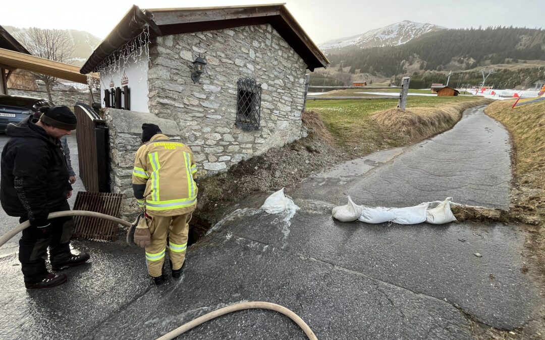 Einsatz 20/24: verstopfter Kanal