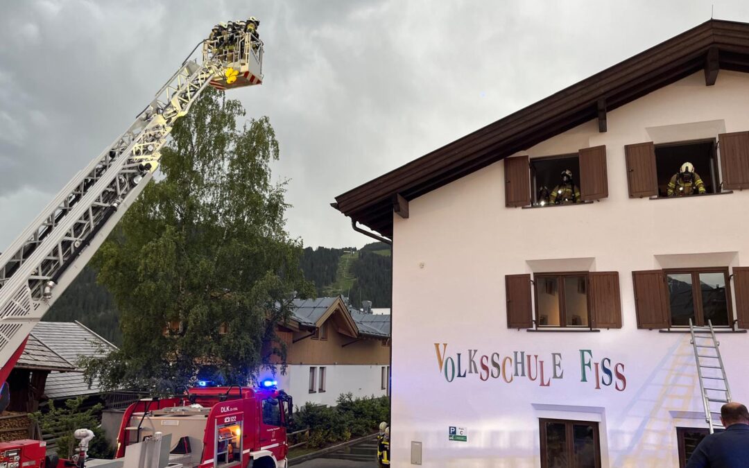 Plateauübung der Feuerwehren Fiss-Serfaus-Ladis