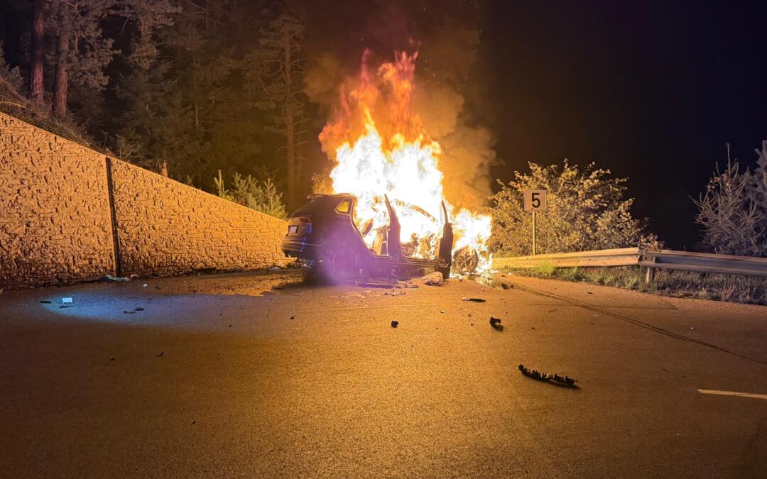 Einsatz 26/25: VU Brand – unbekannte Situation wie viele Verletzte