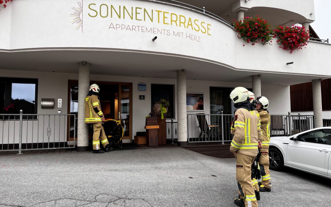 Einsatz 26/26: Brandmeldealarm in einem Vermietbetrieb